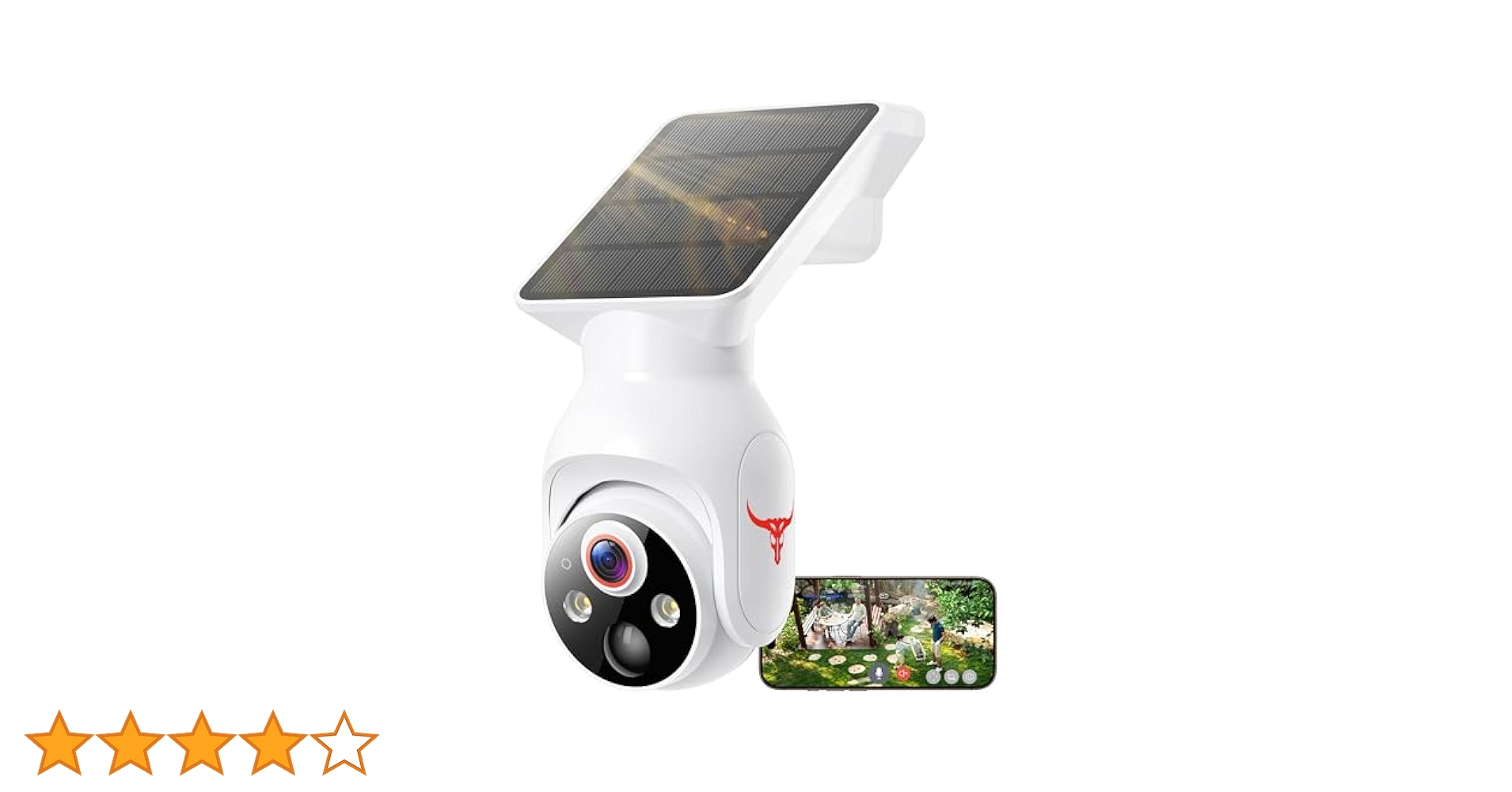 防犯カメラ 屋外 ソーラー 2K解像度 Wi-Fi ワイヤレス 防犯 Amazon.co.jp: 2K 防犯カメラ 屋外 ソーラー 高効率ソーラー充電